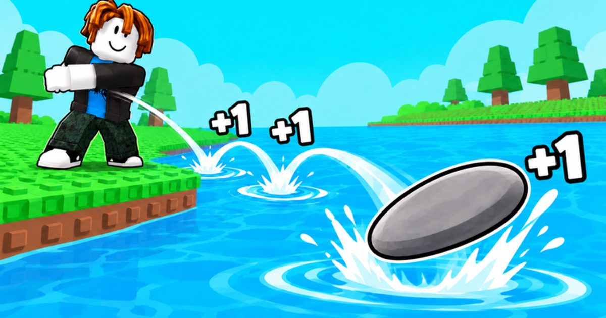 Imagen de juego de +1 Salto de piedras
